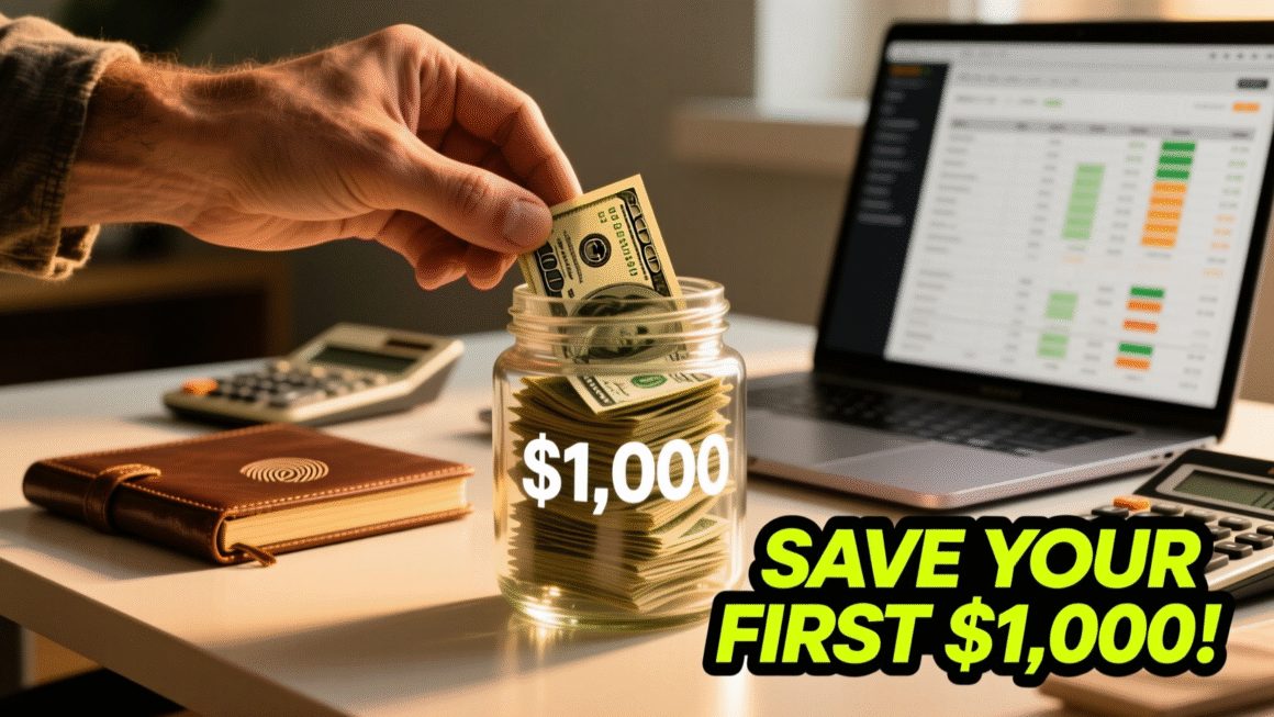 How to Save Your First $1,000