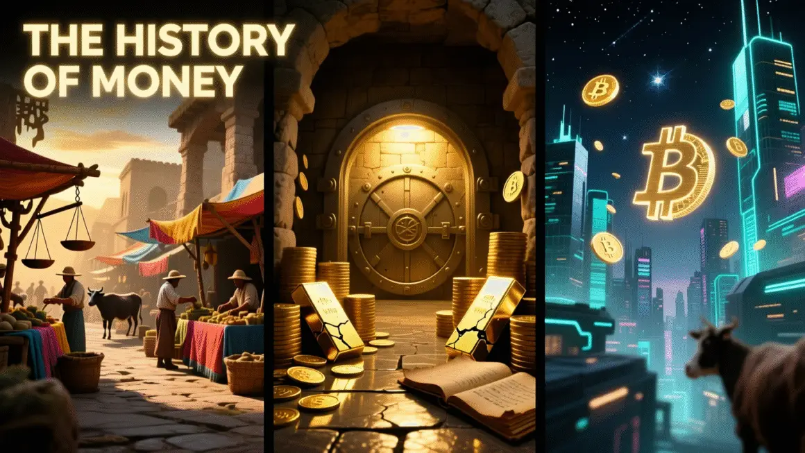 The History of Money: From Barter to Bitcoin
