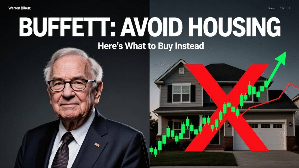 The Oracle’s New Truth: Warren Buffett’s Case for Ditching Real Estate