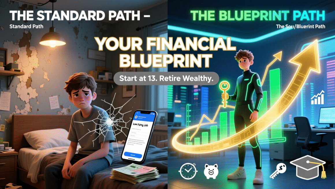 The Teenage Millionaire Blueprint: A Step-by-Step Guide from 13 to 18